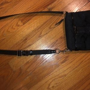Black Coach Cross Body Bag